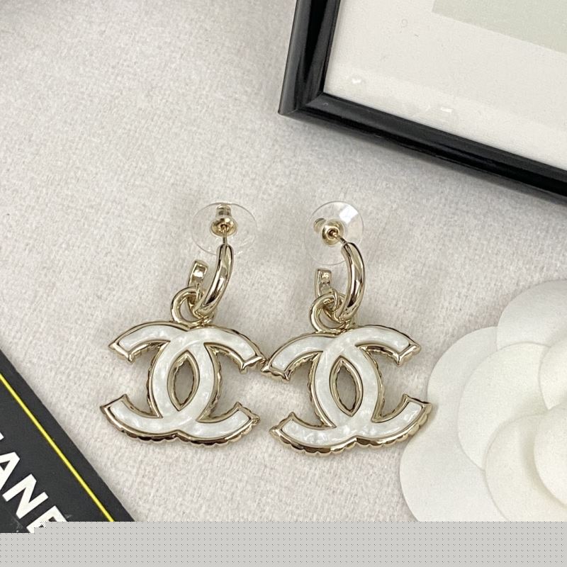 Ch*el earrings